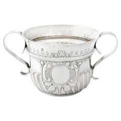 Antiguo Porrón de Plata Jorge I Britannia Standard