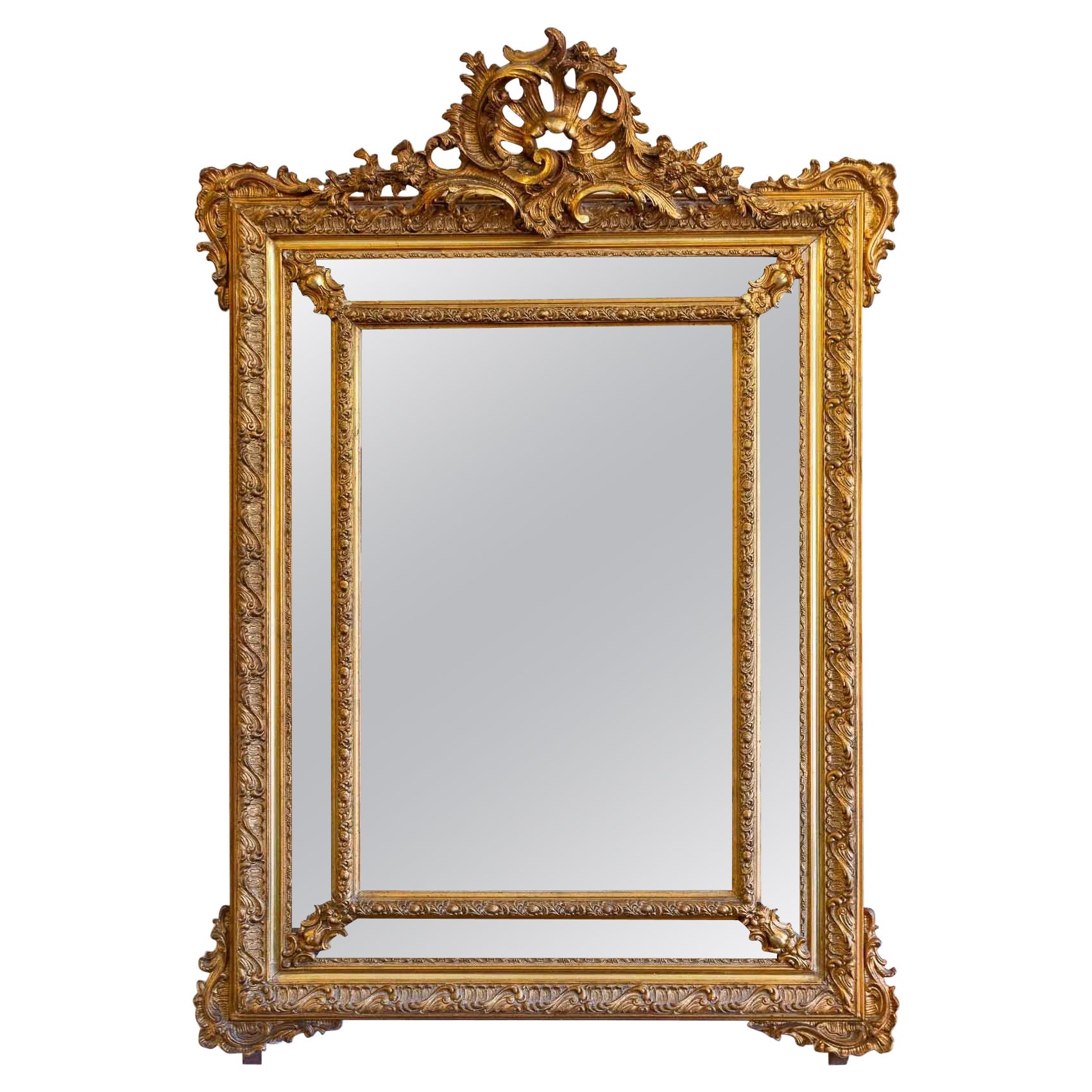 Parclose Mirror, Louis XV Style