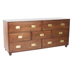 Mid Century Campaign Style Chest