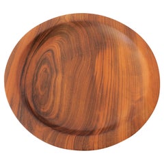 Large Hand Crafted Wooden Bowl in Goncala Alves