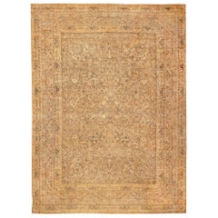 Antiker persischer Kerman-Teppich. Größe: 15 Fuß 9 Zoll x 21 Fuß 6 Zoll