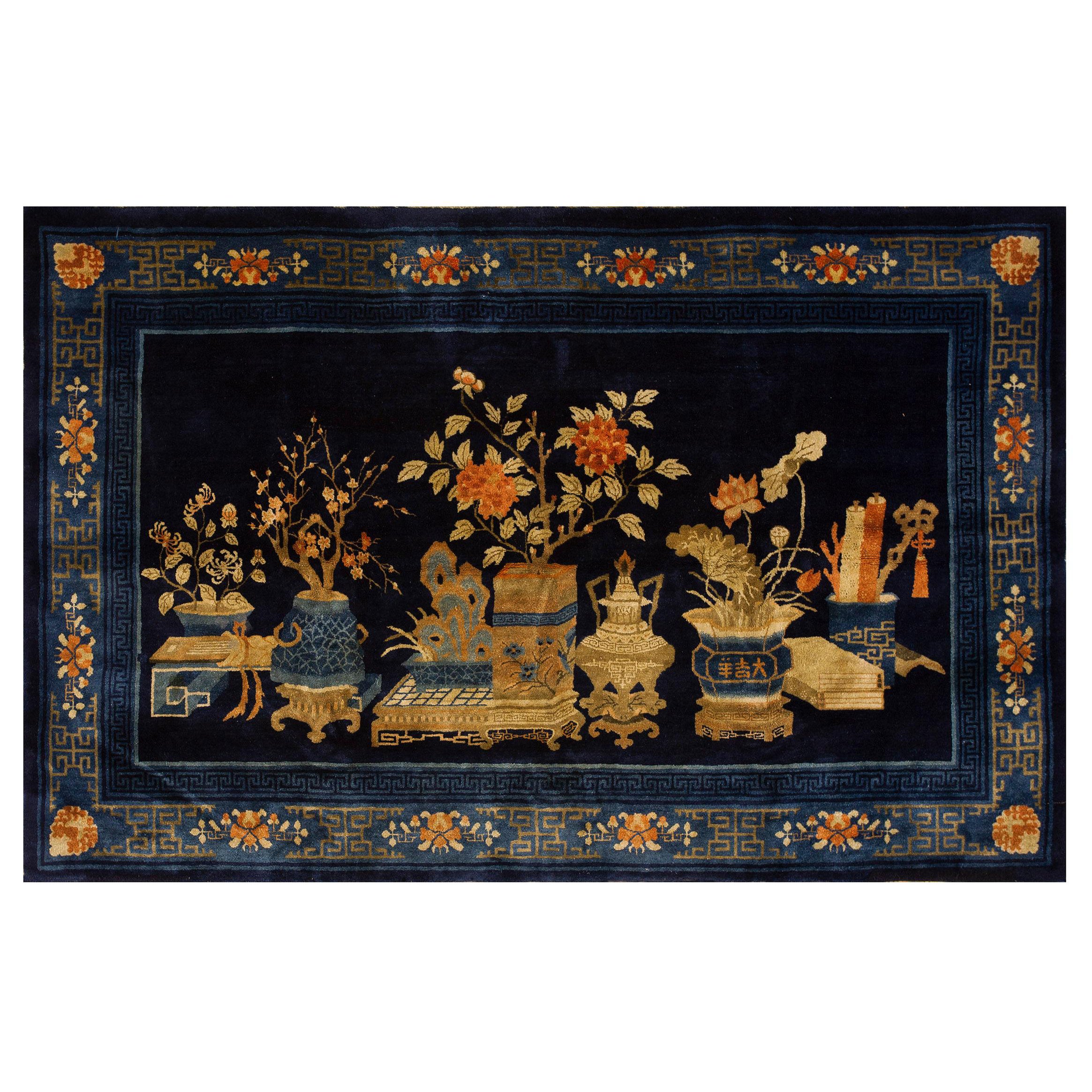 Early 20th Century Chinese Baotou Carpet ( 6' 3" x 9' 7" - 190 x 292 cm )