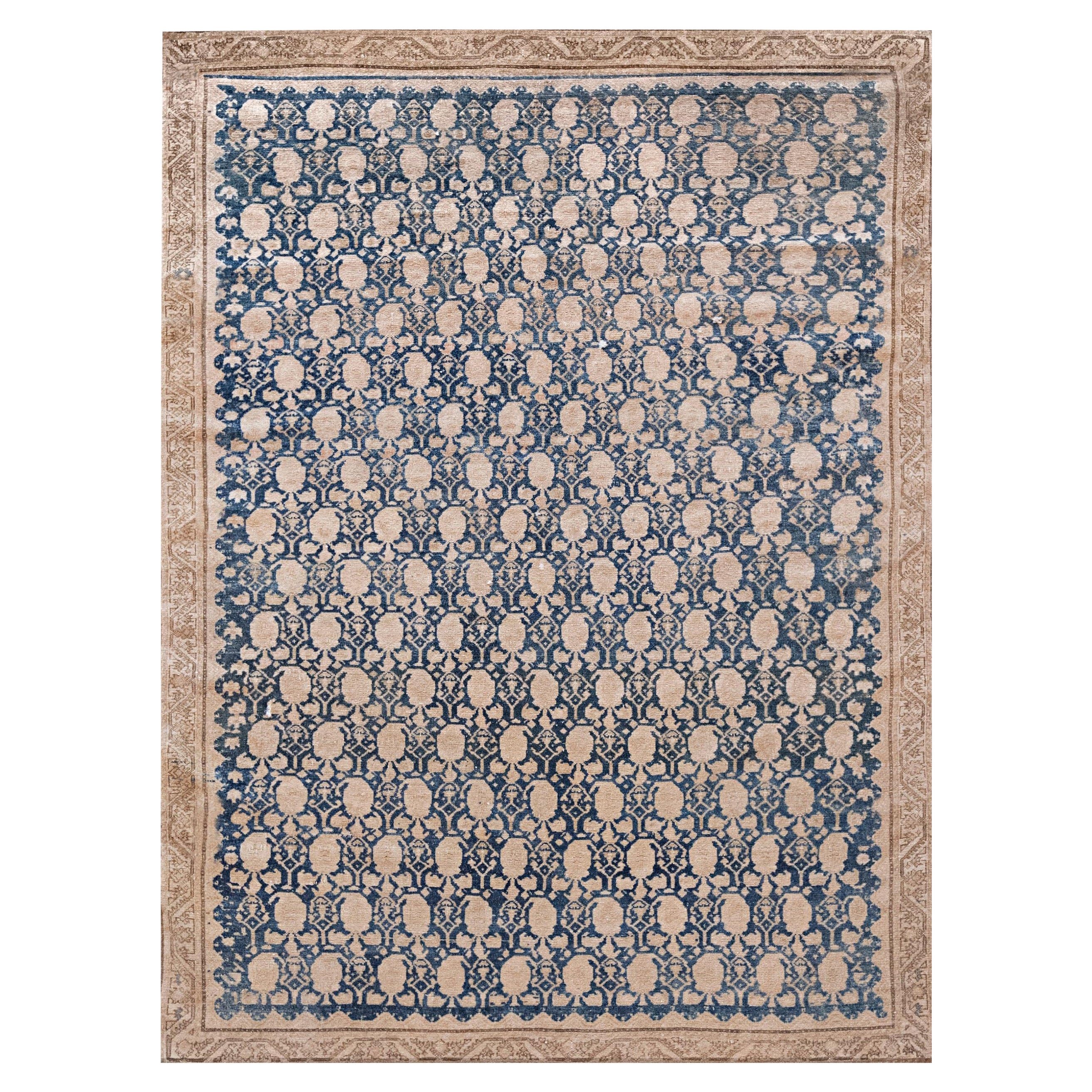 Wool Late 19th Century Malayer Persian Rug
