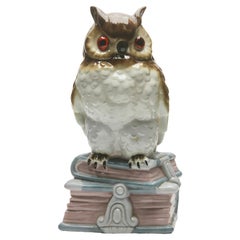 Perfume Lamp of an Owl by Carl Scheidig/Gräfenthal, Germany, 1930s