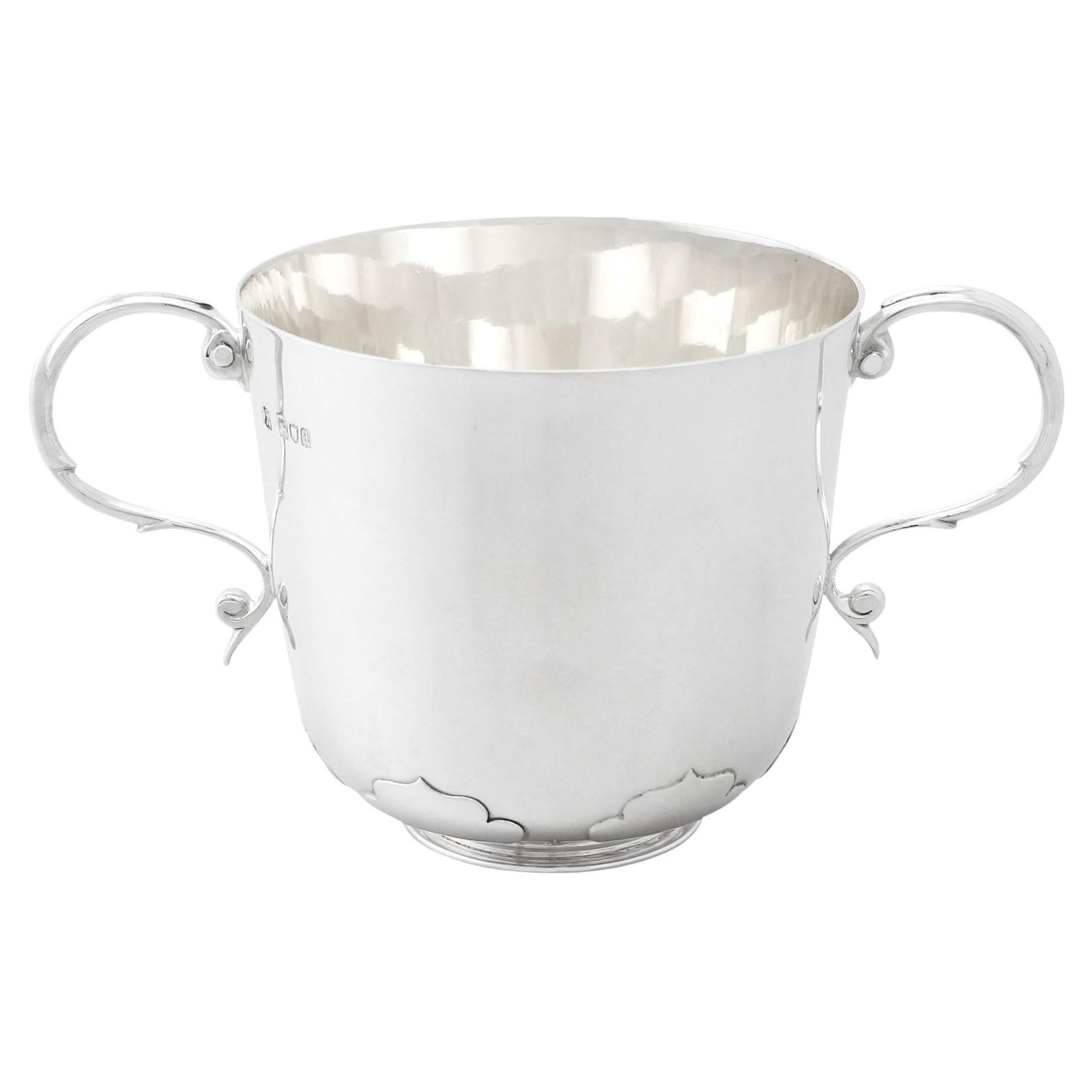 Daniel & John Wellby Victorian Sterling Silver Porringer