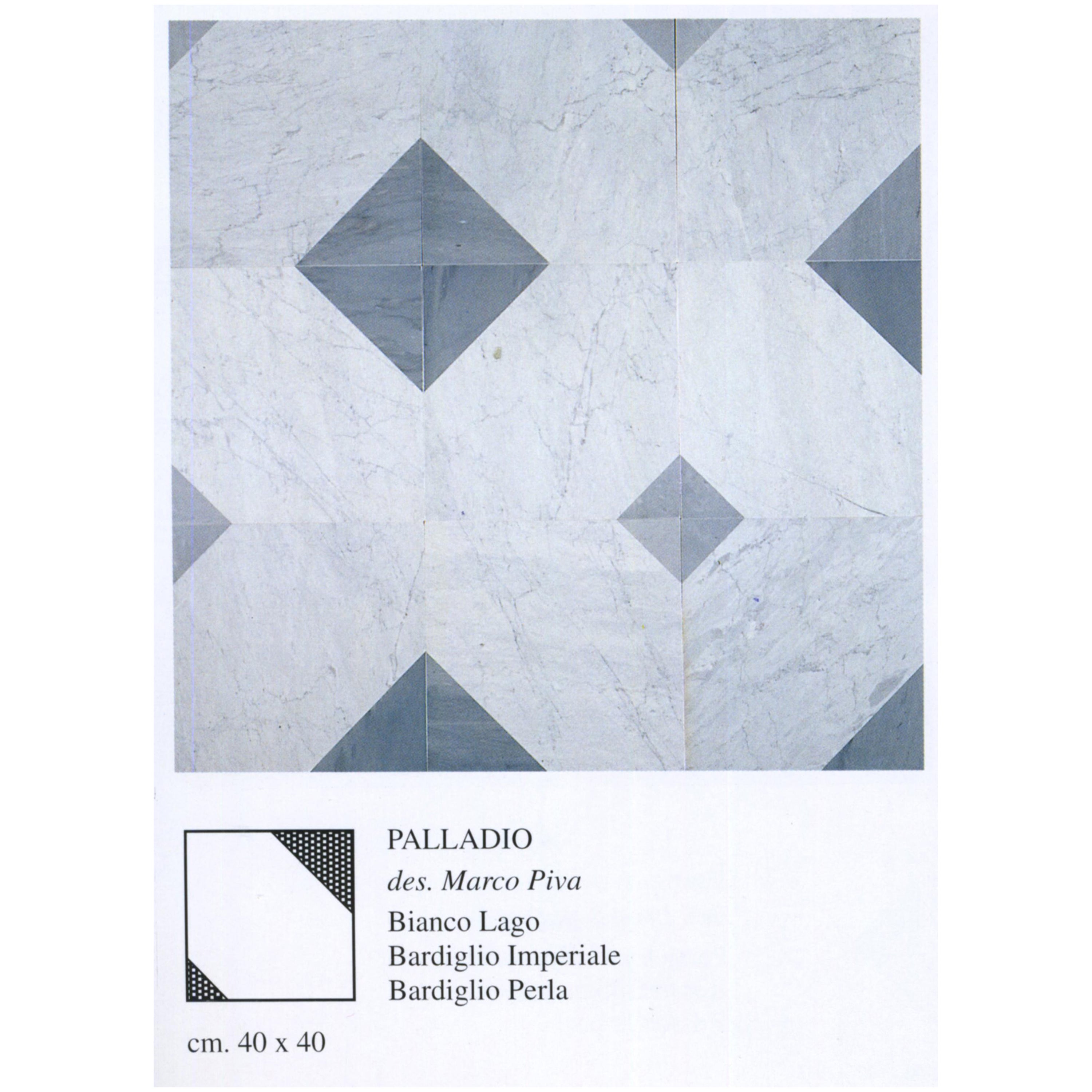 21e siècle par M.Piva Italian Polichrome Modular Marbre Floor and Coating