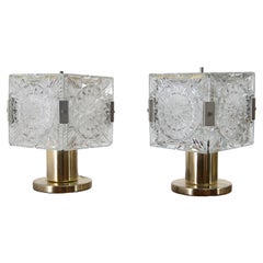 Set of Two Table Lamps by Kamenicky Senov, 1970s