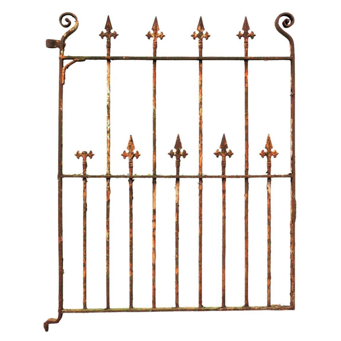 Victorian Wrought Iron Side Gate For Sale