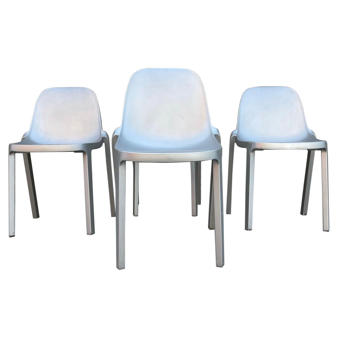 Set of 4 Broom Chairs by Philippe Starck for Emeco