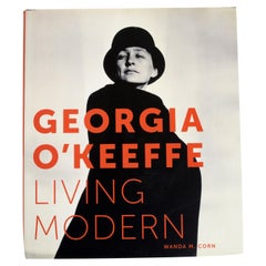 Georgia O'Keeffe Living Modern par Wanda M&M, 1st Ed Exhibition Catalog