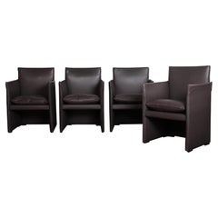 Quattro sedie Break di Mario Bellini per Cassina
