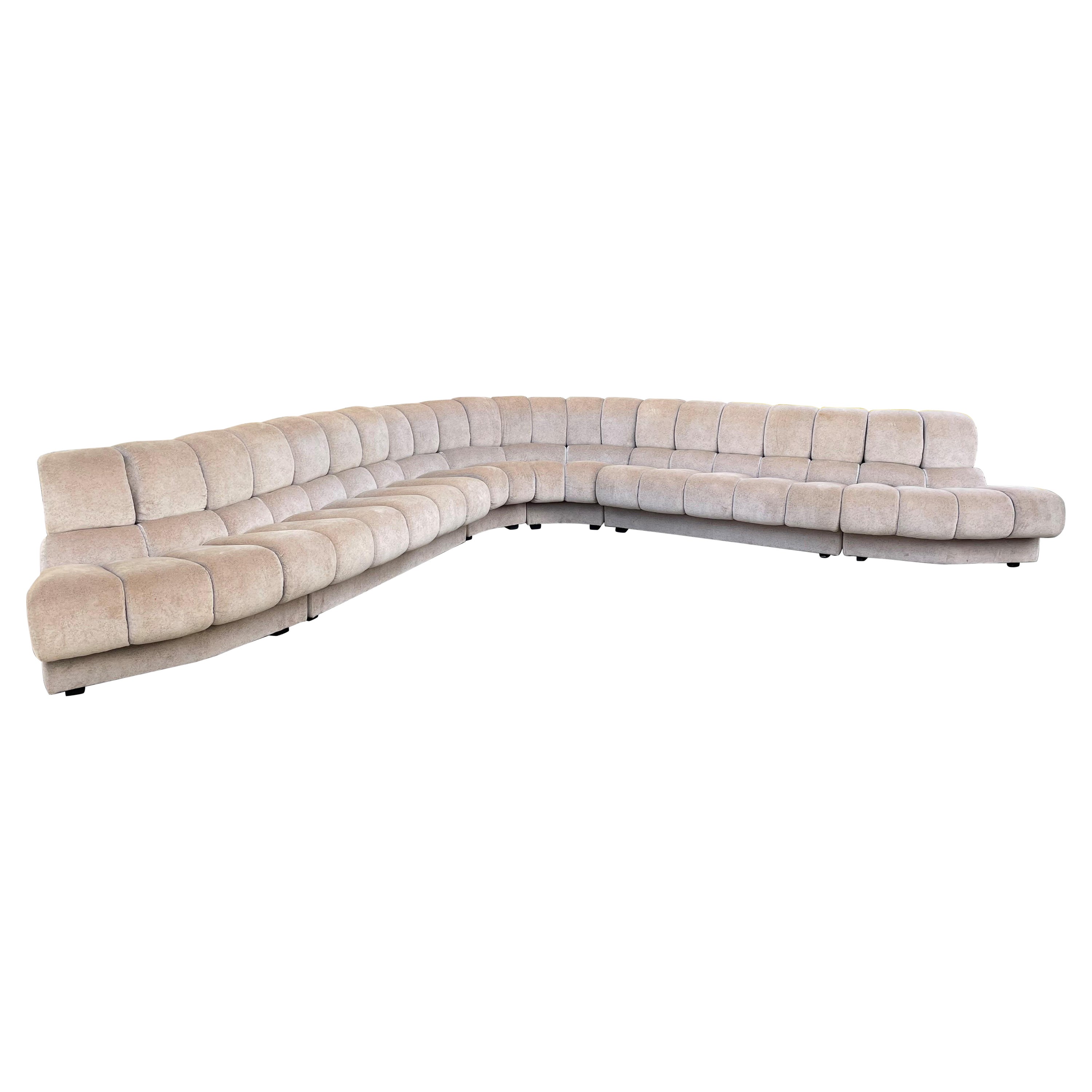 1960s 6 Piece Sectional Sofa