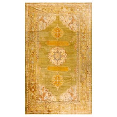 Ancien tapis turc Oushak 7' 8'' x 13' 0''