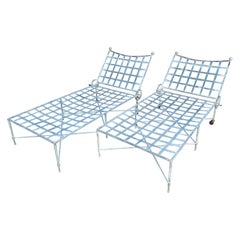 Pair of Mario Papperzini for John Salterini Pool Lounges