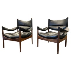 Pair of Kristain Vedel Modus Lounge Chairs
