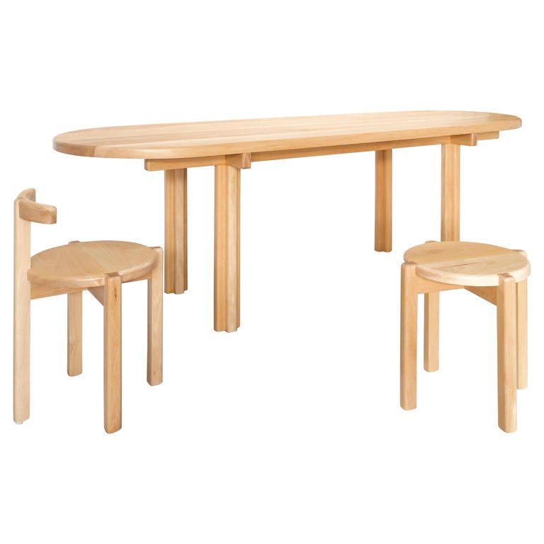 Orno Dining Table And 2 Chairs By Ries, Dining Table For 2 Dimensions