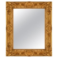 Italian 18th Century Florentine Giltwood Mirror