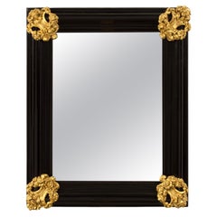 Italian 18th Century Baroque Period Florentine Rectangular Mirror