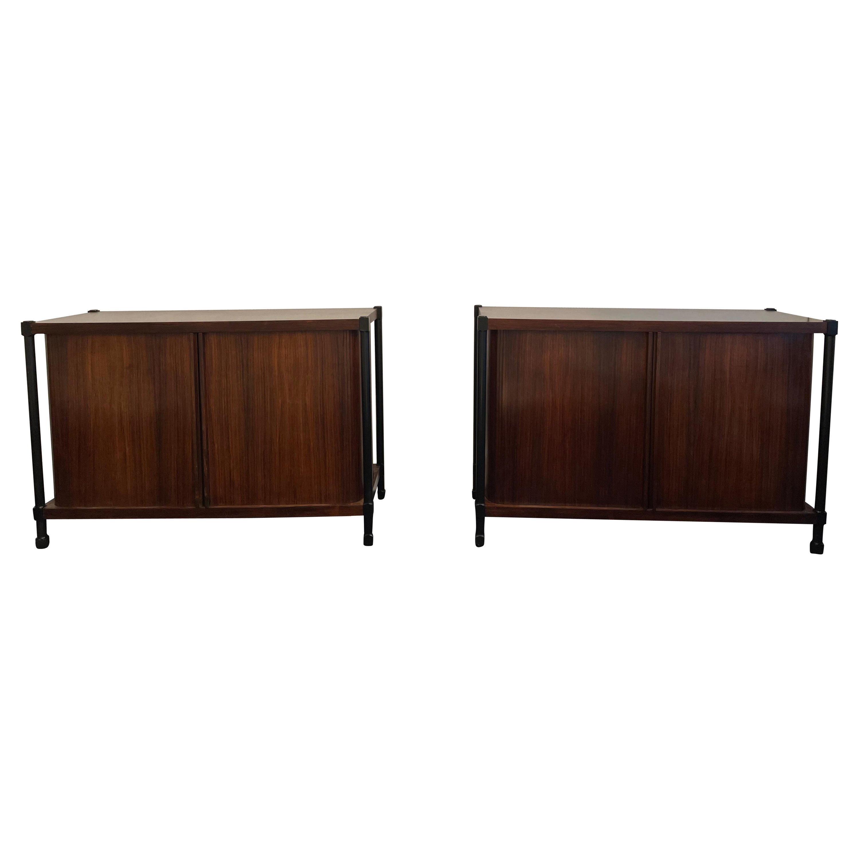 Pair of Rio Rosewood Sideboards For Sale