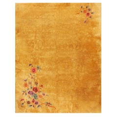 Chinesischer Art-Déco-Teppich aus den 1920er Jahren ( 9' x 11' 4'' – 275 x 345 cm)