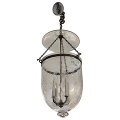 Large Scale Anglo-Indian Hundai Bell Jar Lantern