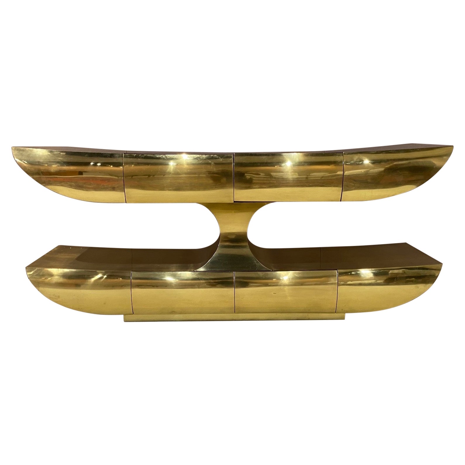 Scala Luxury Brass Console