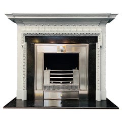 Antique Late Victorian Scots Pine Fireplace Surround in the Georgian Manner