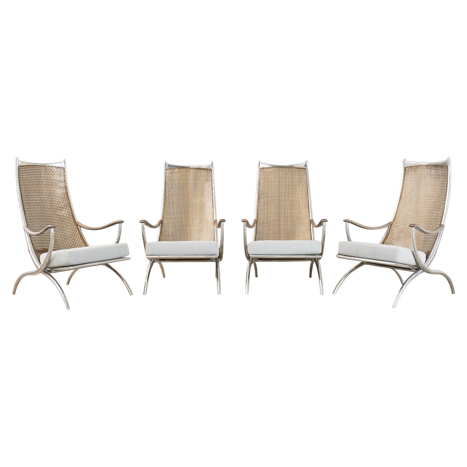 Steel Bronze Turku Lounge Chairs by Ironies 