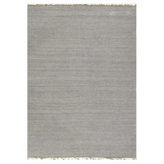 Solid Design Hemp Flatweave by Mehraban Rugs