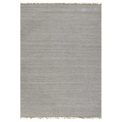 Solid Design Hemp Flatweave by Mehraban Rugs