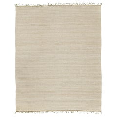 Solid Design Hemp Flatweave by Mehraban Rugs