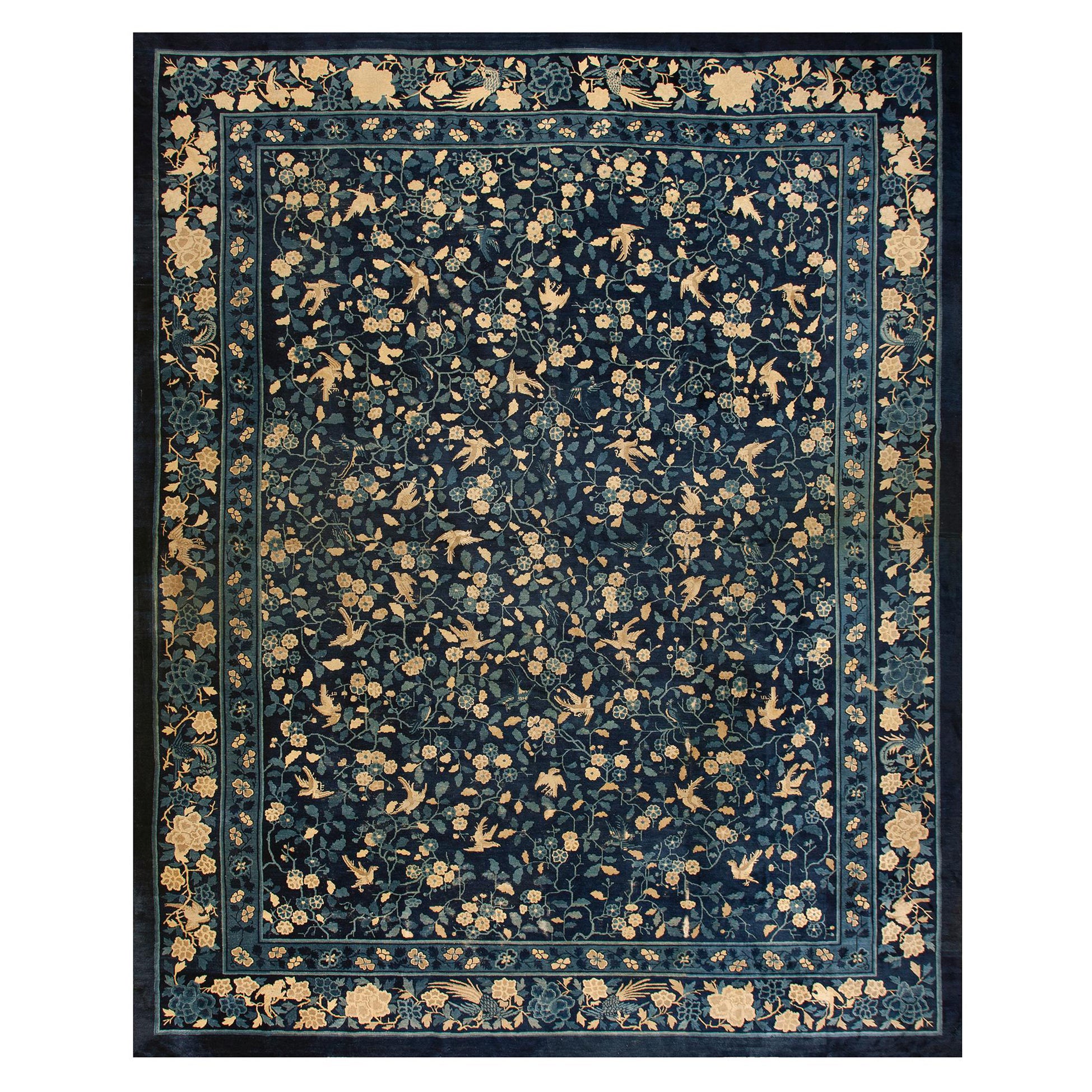 Early 20th Century Chinese Peking Carpet ( 12' 3'' x 15' 5'' - 375 x 470 ) For Sale