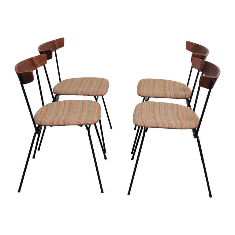 Set of Four Clifford Pascoe for Modernmasters Dining Chairs at 1stDibs clifford dining bench set