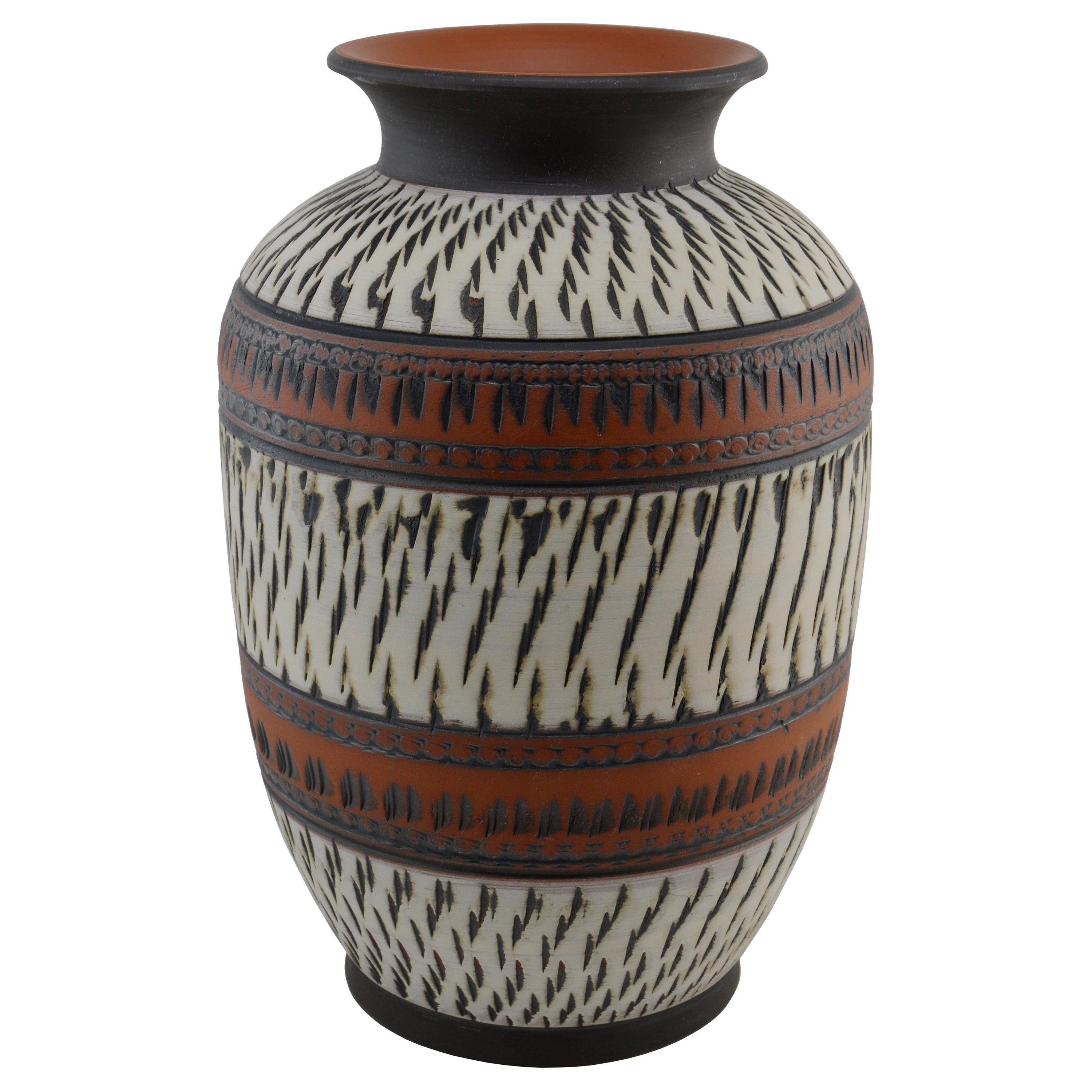 Midcentury Ceramic Vase, Germany, 1960s, Possibly Vintage Lamp