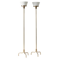 Pair of Floor Lamps ‘Model 2424’ Designed by Josef Frank for Svenskt Tenn