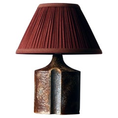 Haico Nietzsche, Table Lamp, Glazed Stoneware, Søholm, Denmark, 1960s