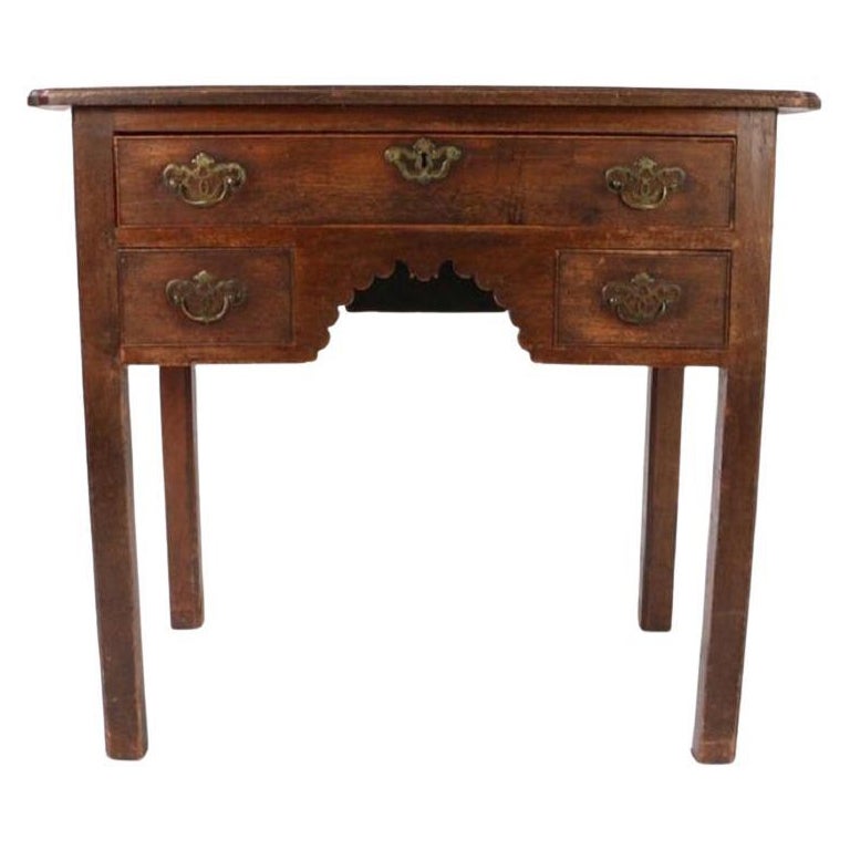 18th Century English Oak Side Table