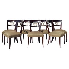 Thomas Pheasant for Baker Cleo Dining Chairs, Set of 12
