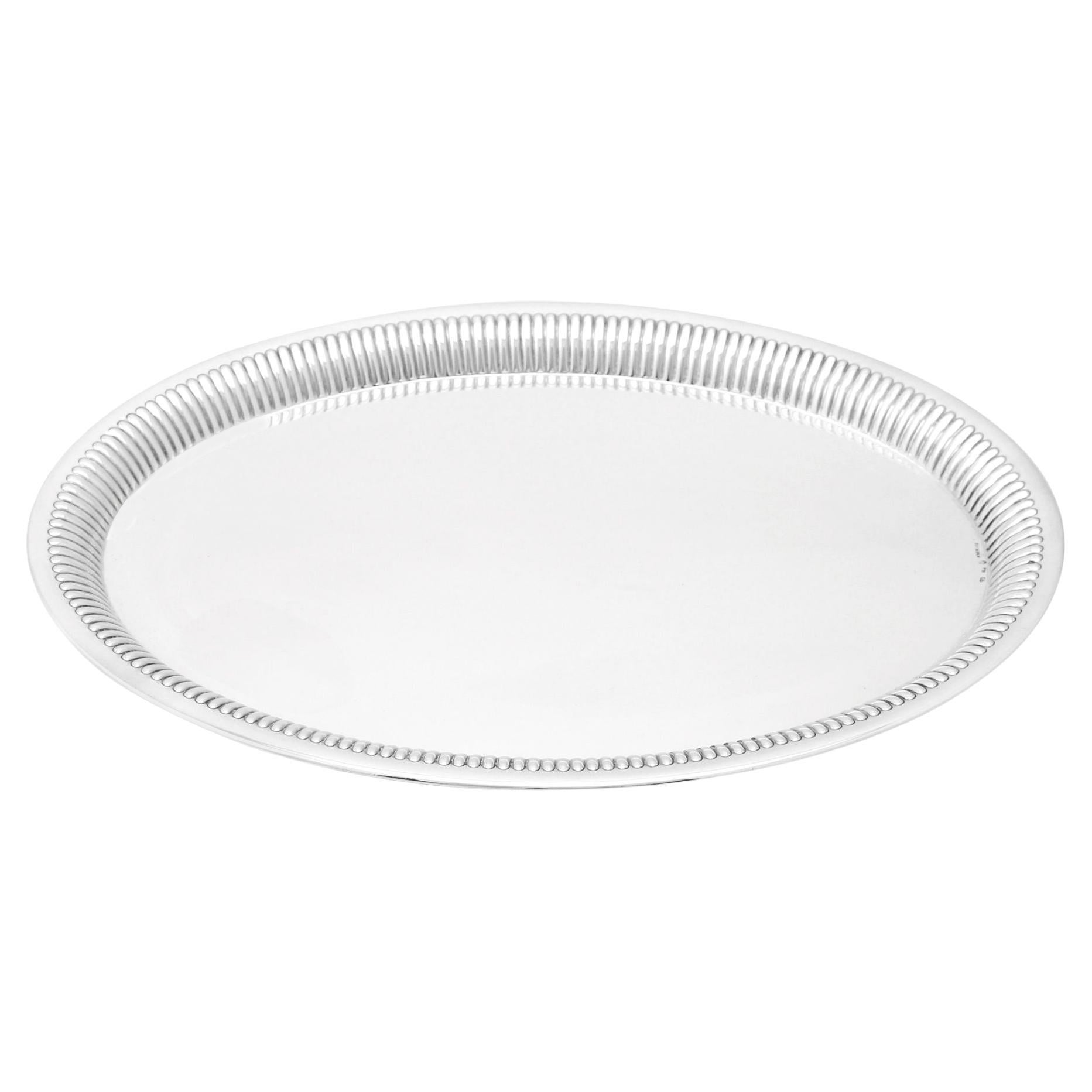 Salière en argent allemande des années 1910 par Gebrüder Kühn
