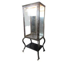 Industrial Apothecary Display Cabinet