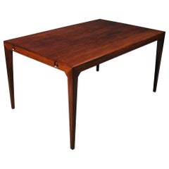 Danish Rosewood Extendable Table, Kai Winding & Poul Hundevad
