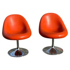 Funky Retro Johnson Design Chairs from Sweden, 1960's