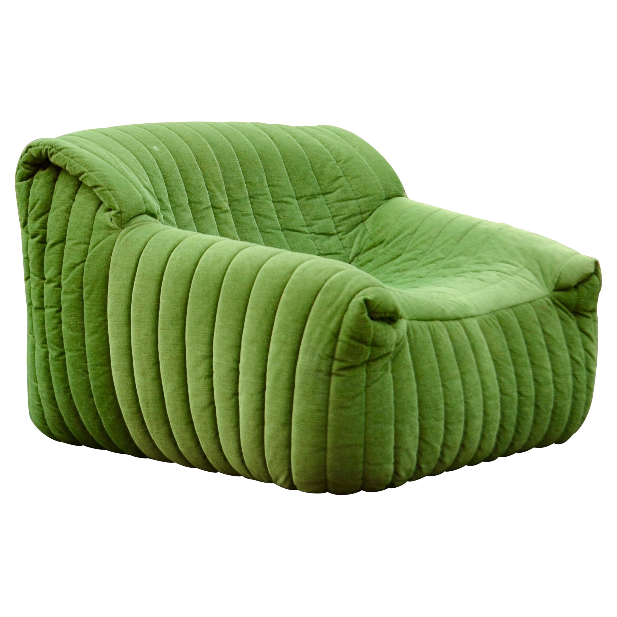 Cinna / Ligne Roset Lounge Chair  Sandra by Annie Hieronimus Lime Green