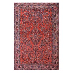 Tapis Bijar ancien de 4' 9'' x 7' 2" pouces