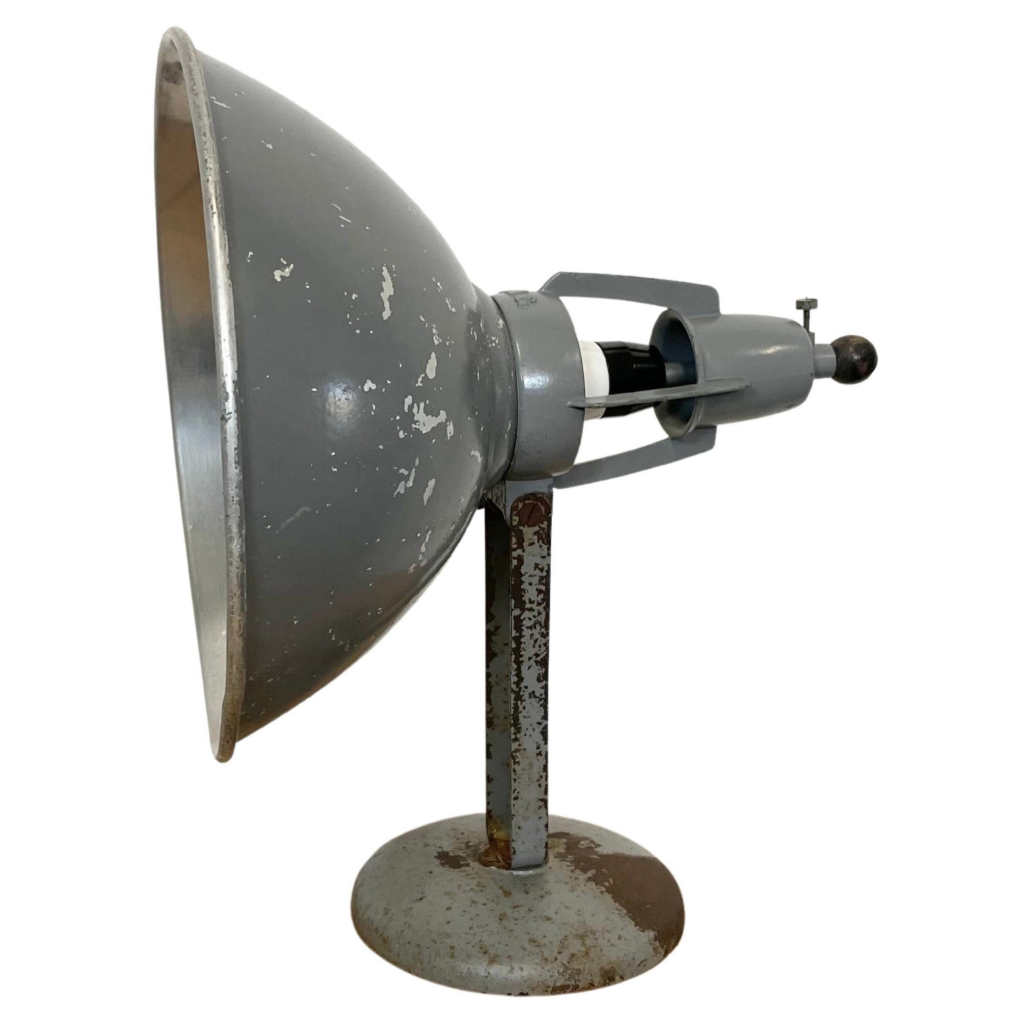 Lampe de table industrielle de BAG Turgi, années 1950