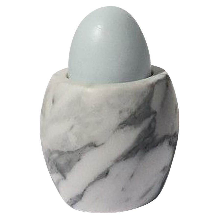21st Century by Feix & Merlin "CHARLOTTE " Marble Egg Cup For Sale