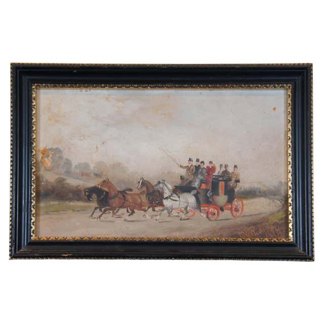 English Landscape Oil Painting by R. Perry at 1stDibs