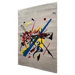 Wassily Kandinsky "Samll World" Rug by Rube New Wool Design N*80540