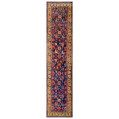 Antiker persischer Bijar-Teppich 4' 0'' x 17' 3''