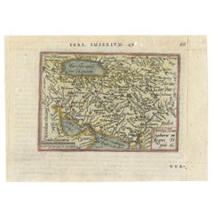 Rare Map of the Persian Empire, ca. 1579